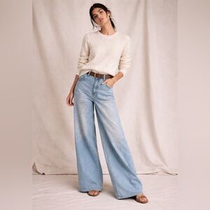 Reformation Addyson Wide Leg Jeans 28